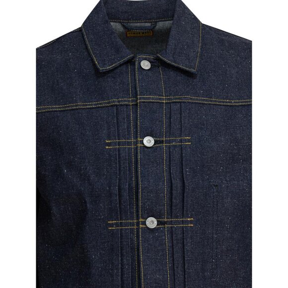 Human Made Denim Overshirt Jacket Tag Size M Men - Picture 3 of 4